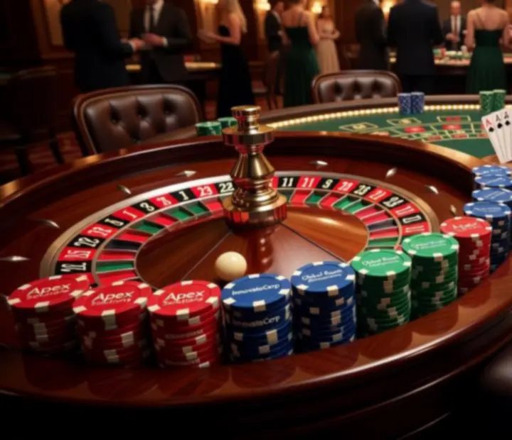 Tematikus kaszinóasztalok, poker, rulett és blackjack, elegáns díszlettel